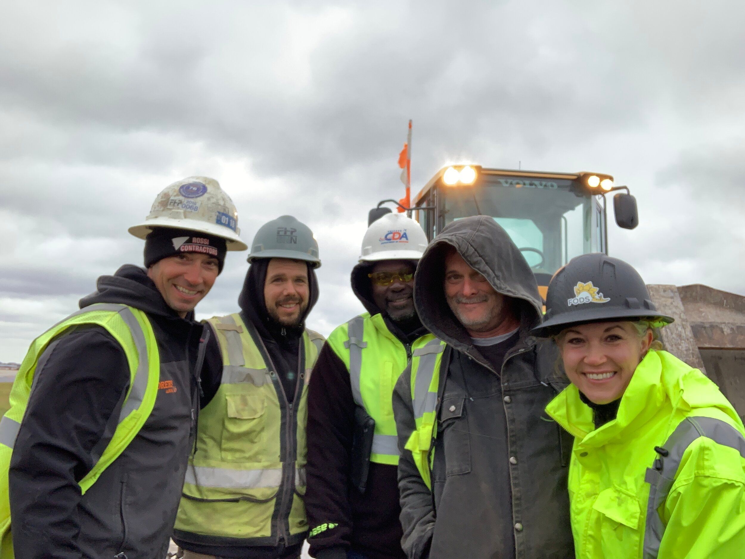 FODSs Assisting With Installation of Trackout Control System On Jobsite